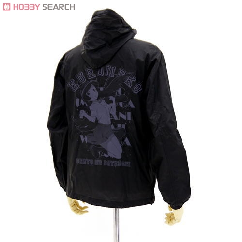 Ore no Imouto ga Konna ni Kawaii Wake ga Nai Kuroneko Graphic Hooded Windbreaker Black x Red XL (Anime Toy) 商品画像2