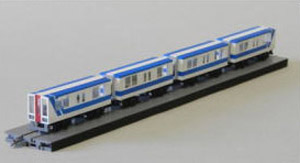 New Transportation System NT Four Car Body Kit (Unassembled Kit) (Model Train)