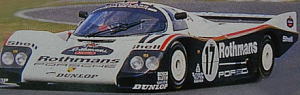 Porsche 962C (#17) 1987 Le Mans ※レジンモデル (ミニカー)