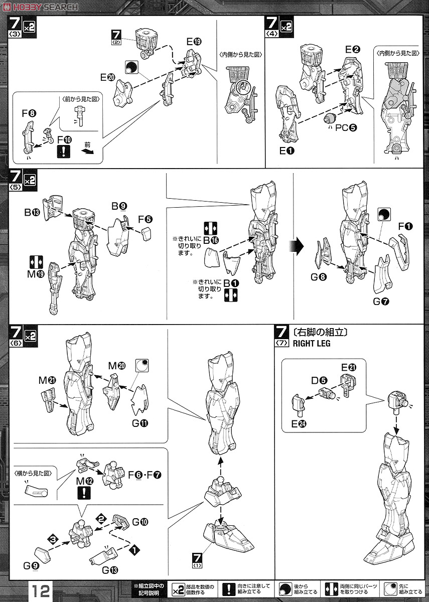 MBF-02+EW454F ストライクルージュ オオトリ装備 Ver.RM (MG) (ガンプラ) 設計図5