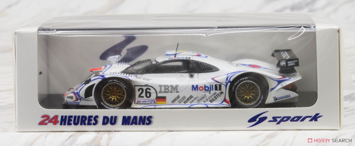 Porsche 911 GT1 No.26 Winner LM 1998 A.McNish - L.Aiello - S.Ortelli (Diecast Car) Package1