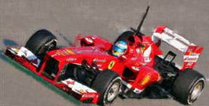 フェラーリ F-1 2013  F138 F.アロンソ 中国GP 1位 (ミニカー)