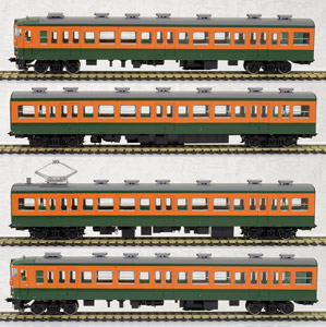 16番(HO) 国鉄 115系0番台 湘南色 基本4両編成セット (基本・4両セット) (鉄道模型)