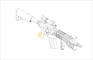 World Weapon Series MK.18 Mod 0 CQBR (Plastic model)