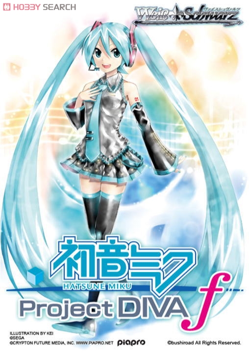 Weiss Schwarz Trial Deck(English Version) Hatsune Miku -Project DIVA- f (Trading Cards) Item picture1
