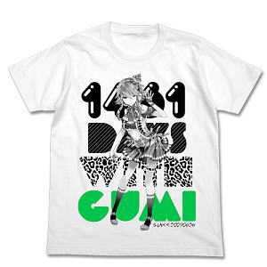 GUMI誕4thTシャツ WHITE XL (キャラクターグッズ)