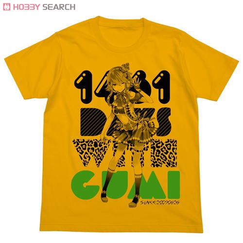 GUMI誕4thTシャツ GOLD L (キャラクターグッズ) 商品画像1