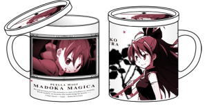 Puella Magi Madoka Magica the Movie Sakura Kyoko Mug Cup with Cover (Anime Toy)