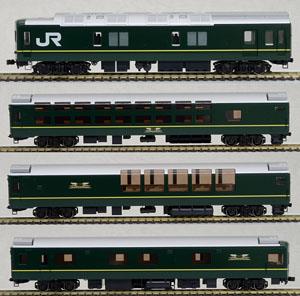 16番(HO) JR 24系25形 特急寝台客車 (トワイライトエクスプレス) (基本・4両セット) (鉄道模型)