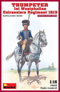 第一ウエストファーレン騎兵連隊 1813 (トランペット奏者) (プラモデル)