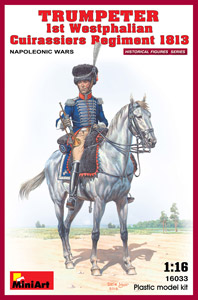 TRUMPETER 1st Westphalian Cuirassiers Regiment 1813 (Plastic model)