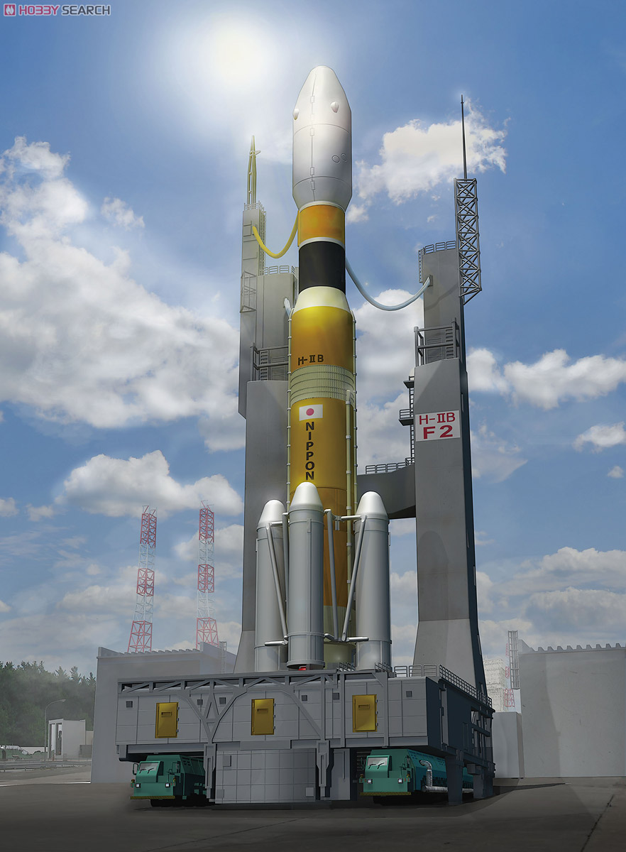 H-IIBロケット & 移動発射台 (プラモデル) その他の画像1