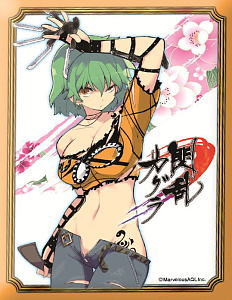 Character Sleeve EX Series Senran Kagura [Hikage] (Card Sleeve)
