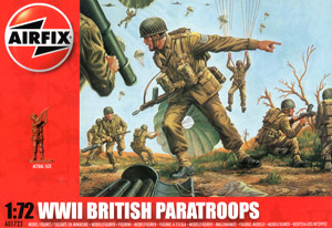 WWII イギリス空挺師団 歩兵 (プラモデル)