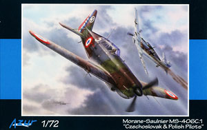 モラーヌ ソルニエ MS.406C1 [チェコスロバキア/ポーランド義勇飛行隊] (プラモデル)