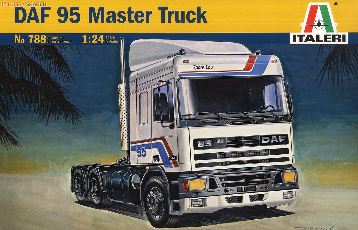 DAF 95 マスタートラック (プラモデル) パッケージ1