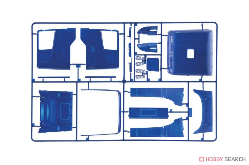 スカニア R620 `ブルーシャーク` トラクターヘッド (プラモデル) その他の画像7
