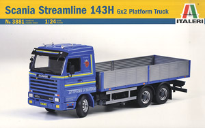 Scania Streamline 143H 6x2 Platform Truck (プラモデル)