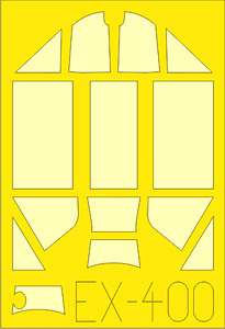 Masking Sheet for Bf109E-4/E-7 Weekend (for Eduard) (Plastic model)