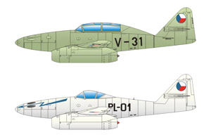 S-92/CS-92 デカール (Me 262A/B チェコスロバキア空軍仕様) (デカール)