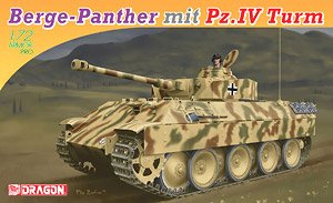 Berge-Panther mit Aufgesetztem Pz.Kpfw.IV Turm Als Befehlspanzer (Plastic model)