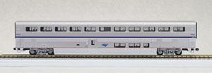 (HO) Amtrak Superliner Coach Phase IVb #34020 (Silver/Red/Blue) (Model Train)