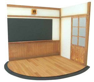 1/12 Classroom - Showa era (Craft Kit) (Fashion Doll)