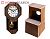1/12 Stool and clock set (Craft Kit) (Fashion Doll) Item picture1
