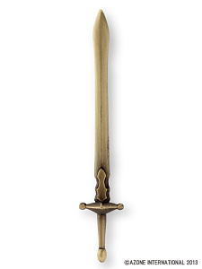 Shiden Lightning Sword (Antique Gold) (Fashion Doll)