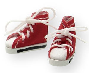 Sneakers (Red) (Fashion Doll)
