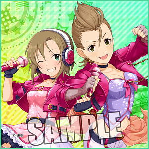 「アイドルマスター シンデレラガールズ」 マイクロファイバーミニタオル 「多田季衣菜＆木村夏樹」 (キャラクターグッズ)