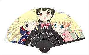 Kiniro Mosaic Folding Fan (Anime Toy)