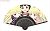 Kiniro Mosaic Folding Fan (Anime Toy) Item picture1