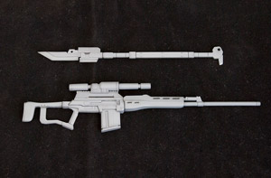 ウェポンユニットMW09R 薙刀・スナイパーライフル (プラモデル)