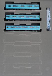 国鉄 103系 通勤電車 (初期型非冷房車・スカイブルー) (基本・3両セット) (鉄道模型)