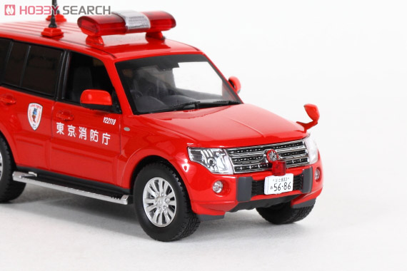 Mitsubishi Pajero 2010 Tokyo Fire Department Inspection Publicity Car (Diecast Car) Item picture3