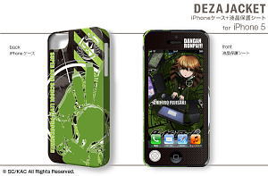 デザジャケット ダンガンロンパ THE ANIMATION iPhone 5 ケース＆保護シート デザイン04 不二咲千尋 (キャラクターグッズ)