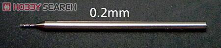 精密ドリル刃 0.2mm (軸径1.0mm) (工具) 商品画像2