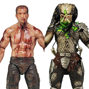 Predator 7inch Action Figure Series: Alan Dutch Sheaffer & Jungle hunter predator 2 pieces (Completed)