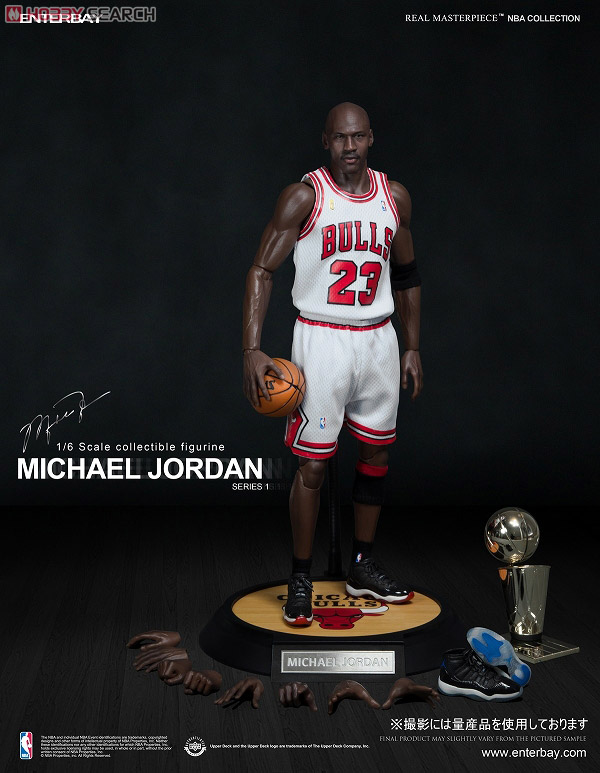 Real Masterpiece Collectible Figure/ NBA Classic Collection: Michael Jordan `I`m Legend #23` Home Uniform RM-1052 (Completed) Item picture5