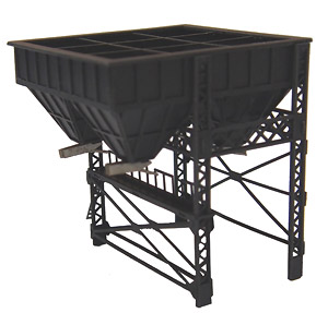 Coaling tank (Unassembled Kit) (Model Train)