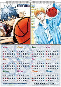 コミックカレンダー2014 黒子のバスケ (壁掛け型) (キャラクターグッズ)