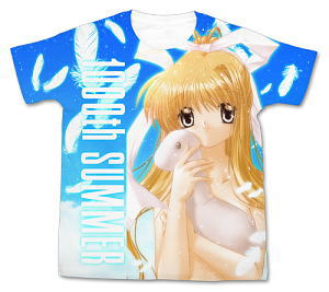 Air Kamio Misuzu Full Graphic T-shirt White XL (Anime Toy)