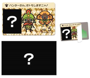 Monster Hunter 4 IC Card Sticker Airou (Anime Toy)