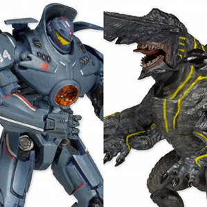 Pacific Rim/ 7 inch Action Figure: Gipsy danger vs Knife Head Kaiju 2PK (Completed)