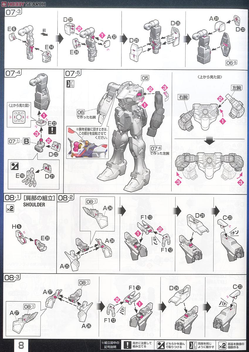ZGMF-X20A ストライクフリーダムガンダム (RG) (ガンプラ) 設計図5