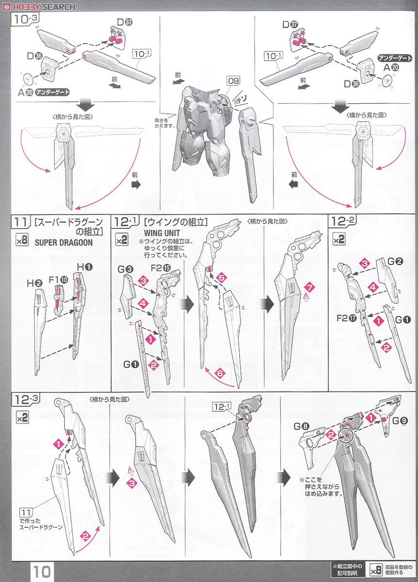 ZGMF-X20A ストライクフリーダムガンダム (RG) (ガンプラ) 設計図8