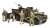 イギリス LRDGコマンドカー 北アフリカ戦線 (人形7体付き) (プラモデル) 商品画像1
