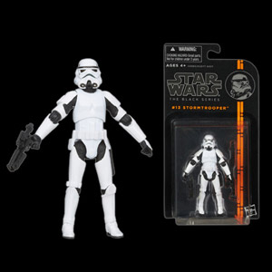 Star Wars - Hasbro Action Figure: 3.75 Inch / Black Series - #13 Stormtrooper (Completed)