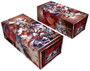 キャラクターカードボックスコレクション Z/X -Zillions of enemy X- 「赤の竜の巫女 メイラル＆皇帝竜ロードクリムゾン」 (カードサプライ)